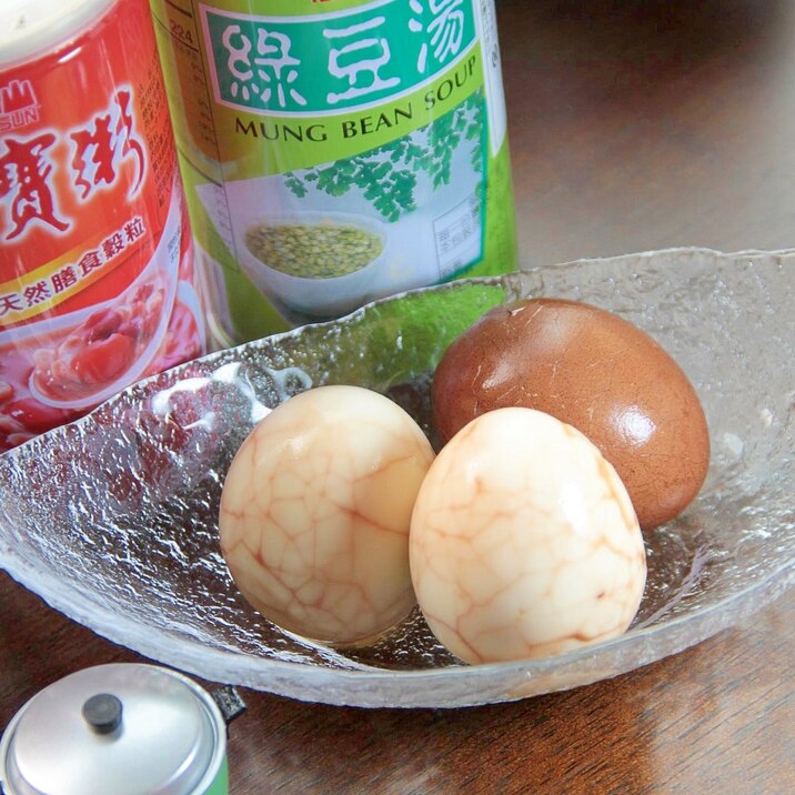 台湾の煮卵『茶葉蛋（チャーイエダン）』